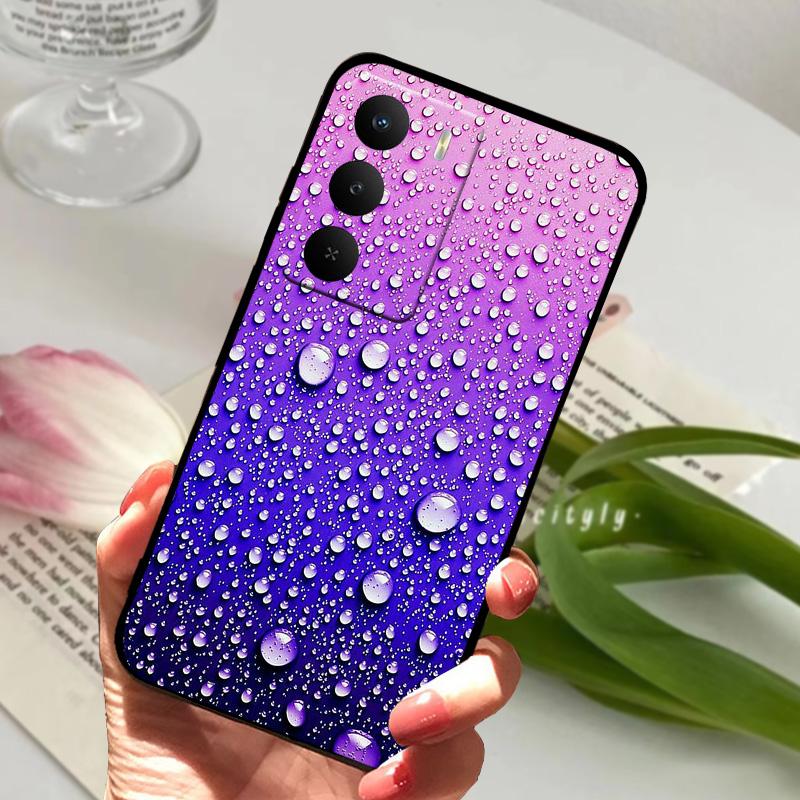 Per Realme 14x 5G Custodia RMX5020 Morbido Silicone TPU Cover per Telefono Per Oppo Realme V60 Pro alla Moda Antiurto Bumper Guscio