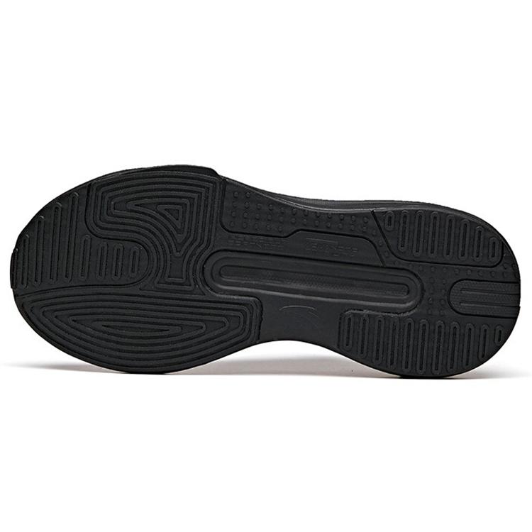 Anta C37 Series Slip Resistant Abrasion Resistant Low top Skateboard Shoes Women's Black 922128081-7