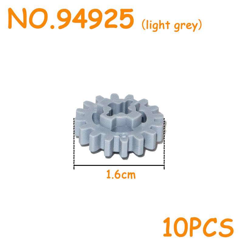 MOC Technical Parts Gear Bulk Bricks Assemble Particles DIY High-tech Building Blocks Compatible All Brand Car Model Accessories