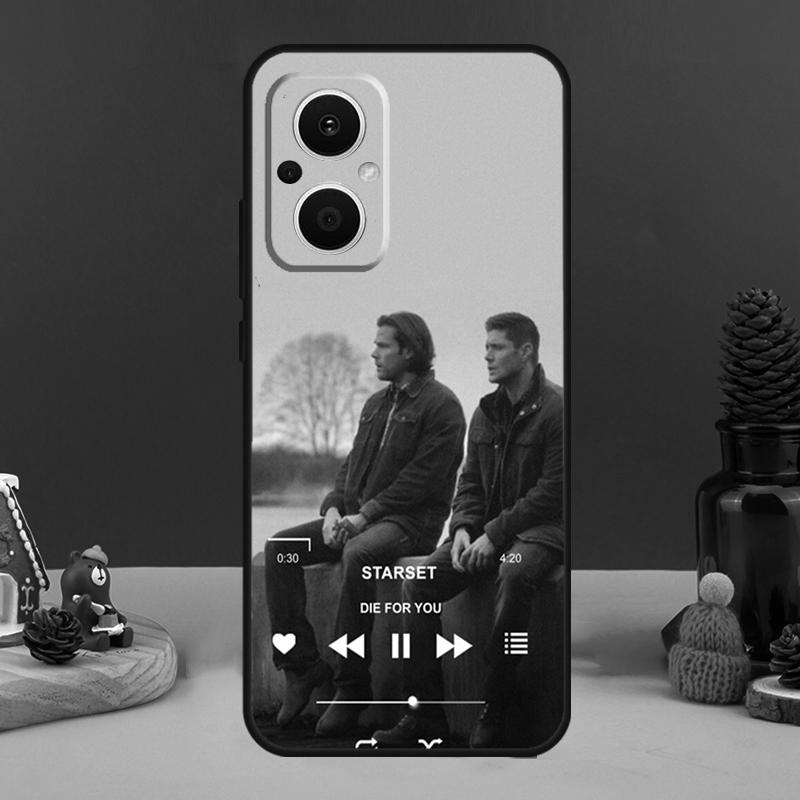 Angel Castiel Supernatural Case For OPPO Reno 4Z 5Z 8T 10 Pro 11 F 4 6 7 8 5 Lite OPPO Find X6 X5 Pro X2 X3 Lite Cover