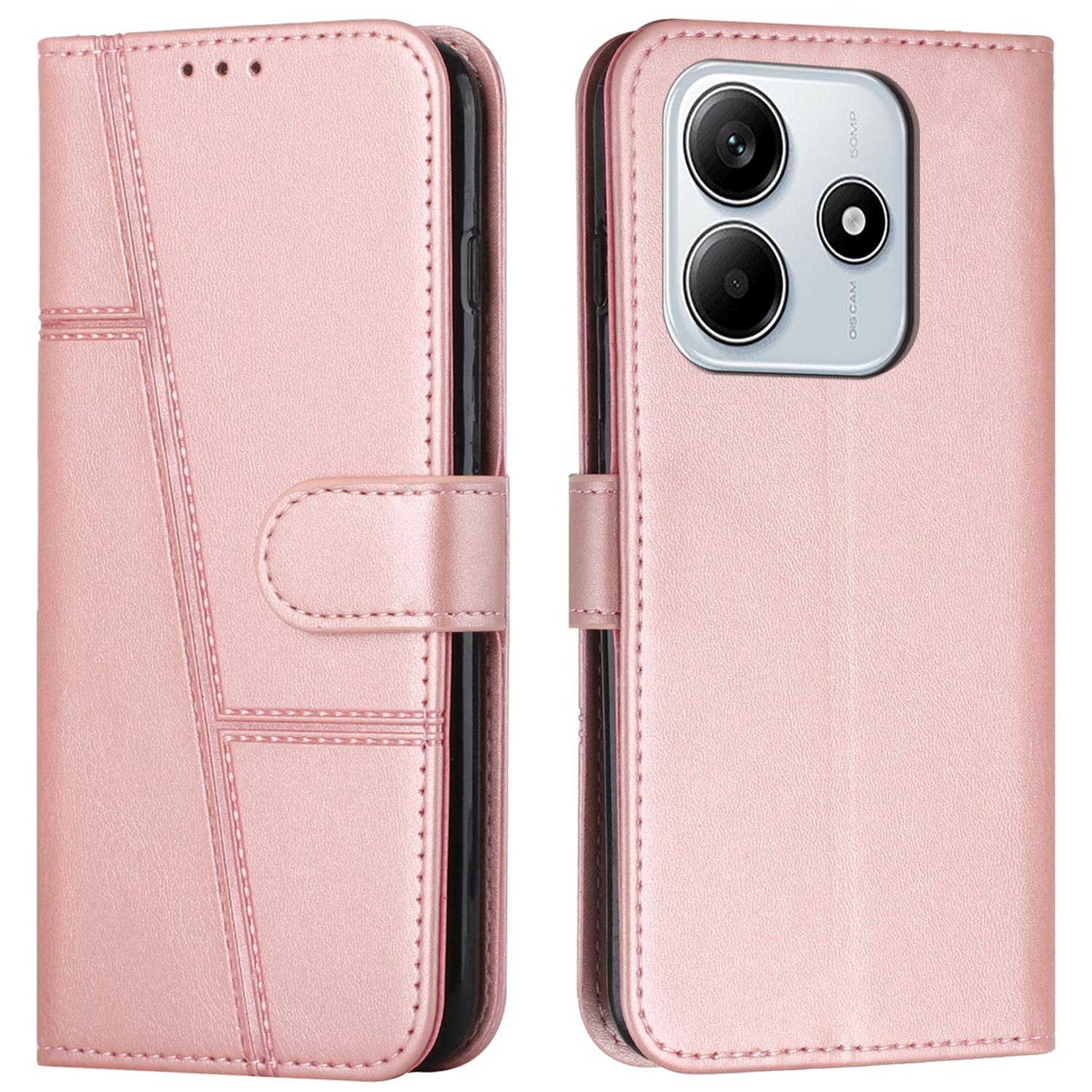 

For Xiaomi Redmi Note 14 5G Case Stand Flip Protective Leather Phone Cover A