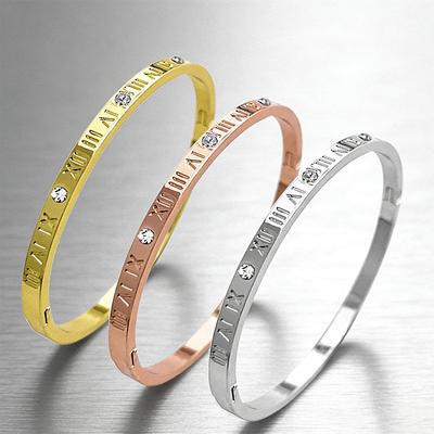 Roman Word Bracelet, High-end and Minimalist, Women's Bracelet,