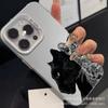 Black and White Leopard for Apple 15 Color Silver iPhone14Pro Creative 11promax Matte 16 Protective Case 17