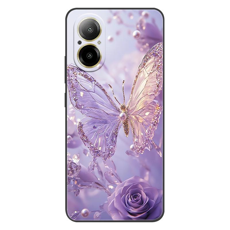 Pro Realme C67 4G C65 Pouzdro Mramorové Měkký Matný Silikonový Zadní Kryt Pro Realme C53 C55 Celé Tělo Telefonu RealmeC67 Coque Fundas