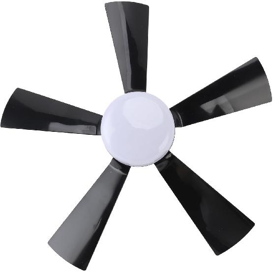 

Потолочный вентилятор Dpofirs с подсветкой и пультом дистанционного управления, диммируемый светодиодный потолочный вентилятор 3000–6500K с таймером, потолочный вентилятор с цоколем E26 для спальни,