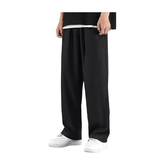 Jogger pants for men, cool to the touch, cool jersey bottom, cool, cool feeling, sweatpants, training, bottoms, long pants, large size, stretch,