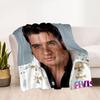 Elvis Presley Performance Blanket Comfortable Perfect for Seaside Office Chair Chair All-Season Use Modern Style Perfect Gift for Relatives and Friend