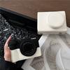 Luxury Version PU Leather Camera Case for Canon PowerShot V1 Camera Bag Battery Opening Cover With Strap
