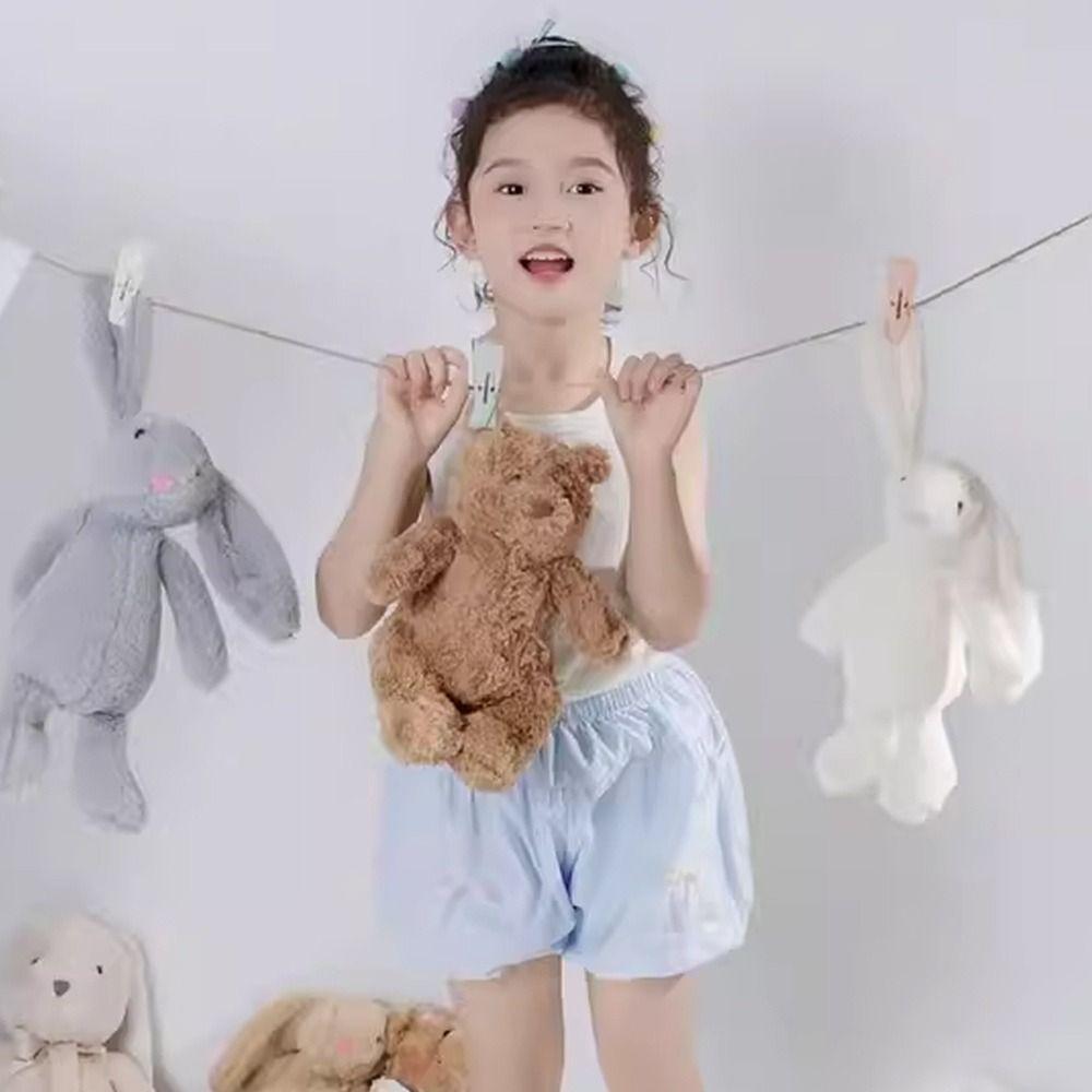 Solid Color Girls Shorts Bow Decorative Toddler Shorts Baby Girls Shorts  Korean Version