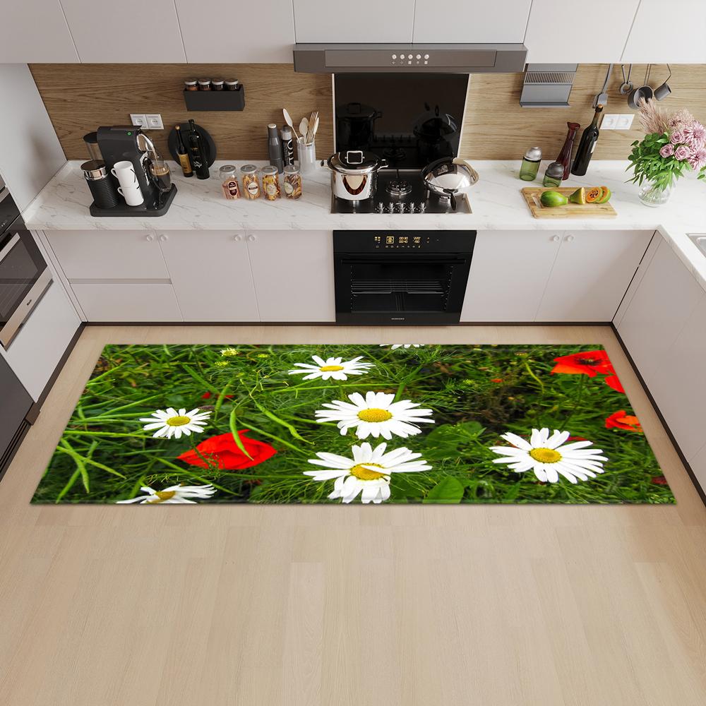 Kitchen Mat Entrance Door Mat Living Room Bedroom Long Carpet Home Corridor Bathroom Non-slip Floor Carpet
