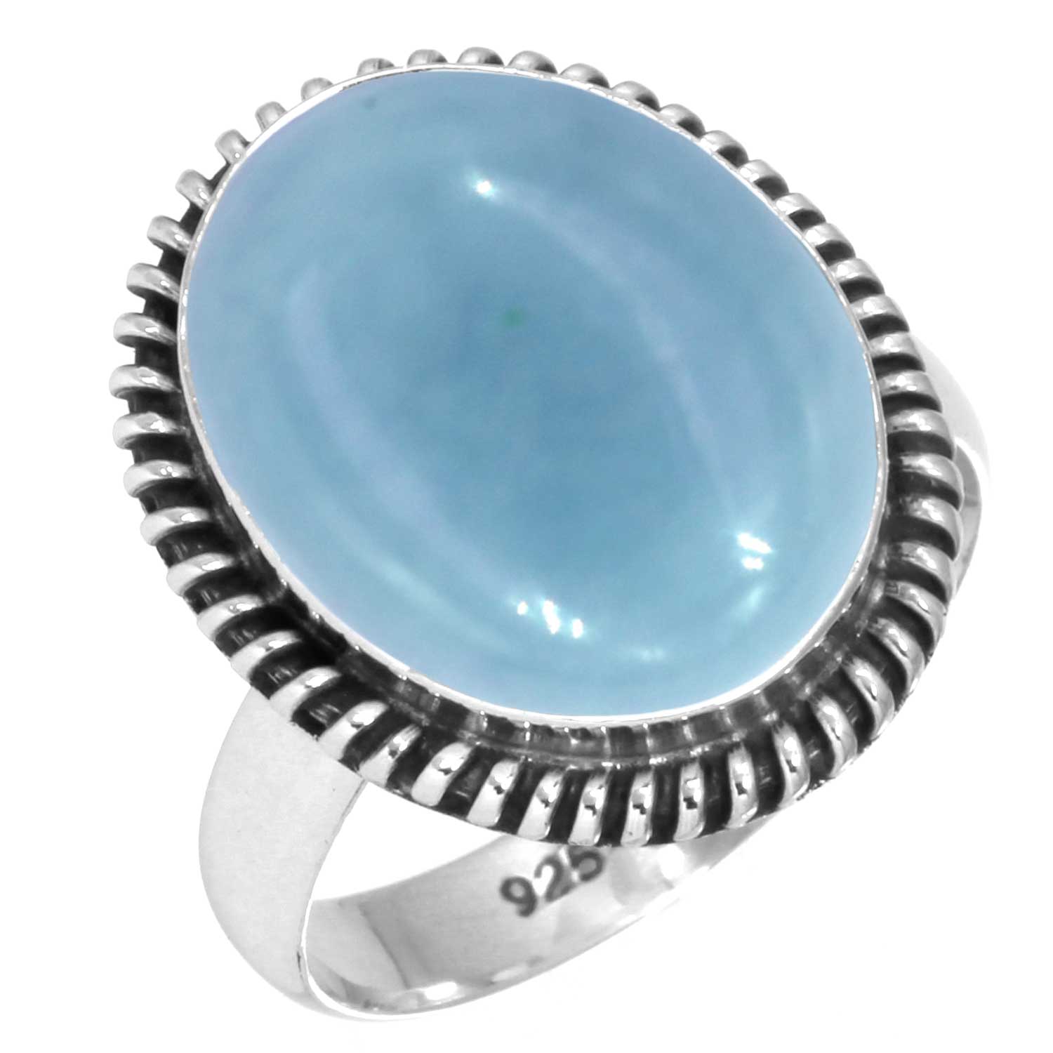 

Кольцо из стерлингового серебра 925 пробы с женским драгоценным камнем, ювелирное изделие ручной работы, подарок на День святого Валентина, амазонит, ангелит, голубой опал, ботсванский агат, мохаве, лазурит, хризоколла 11