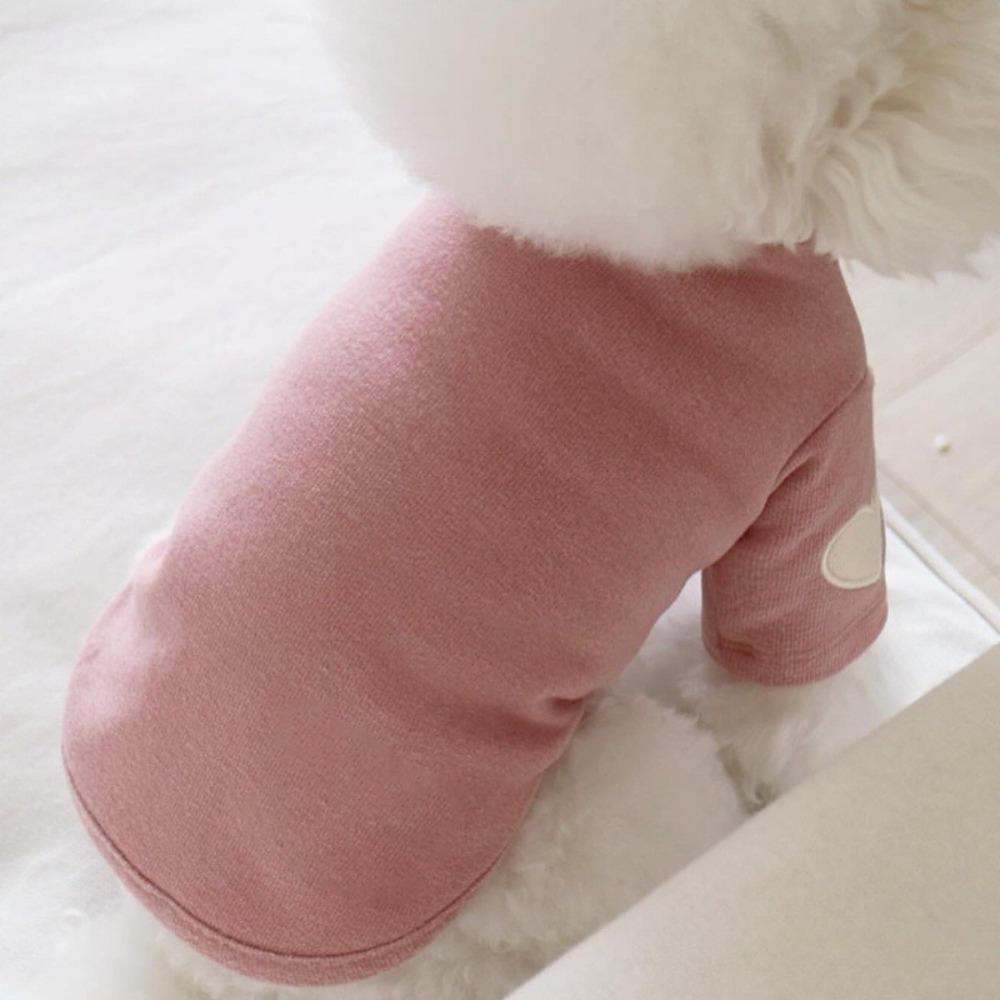 Fashion Winter Warm Gift Pet Dog Clothes Cute Love Bear Teddy Puppy Clothing Base Shirt Yorkshire Hoodie Cat Pet Warm Clothes
