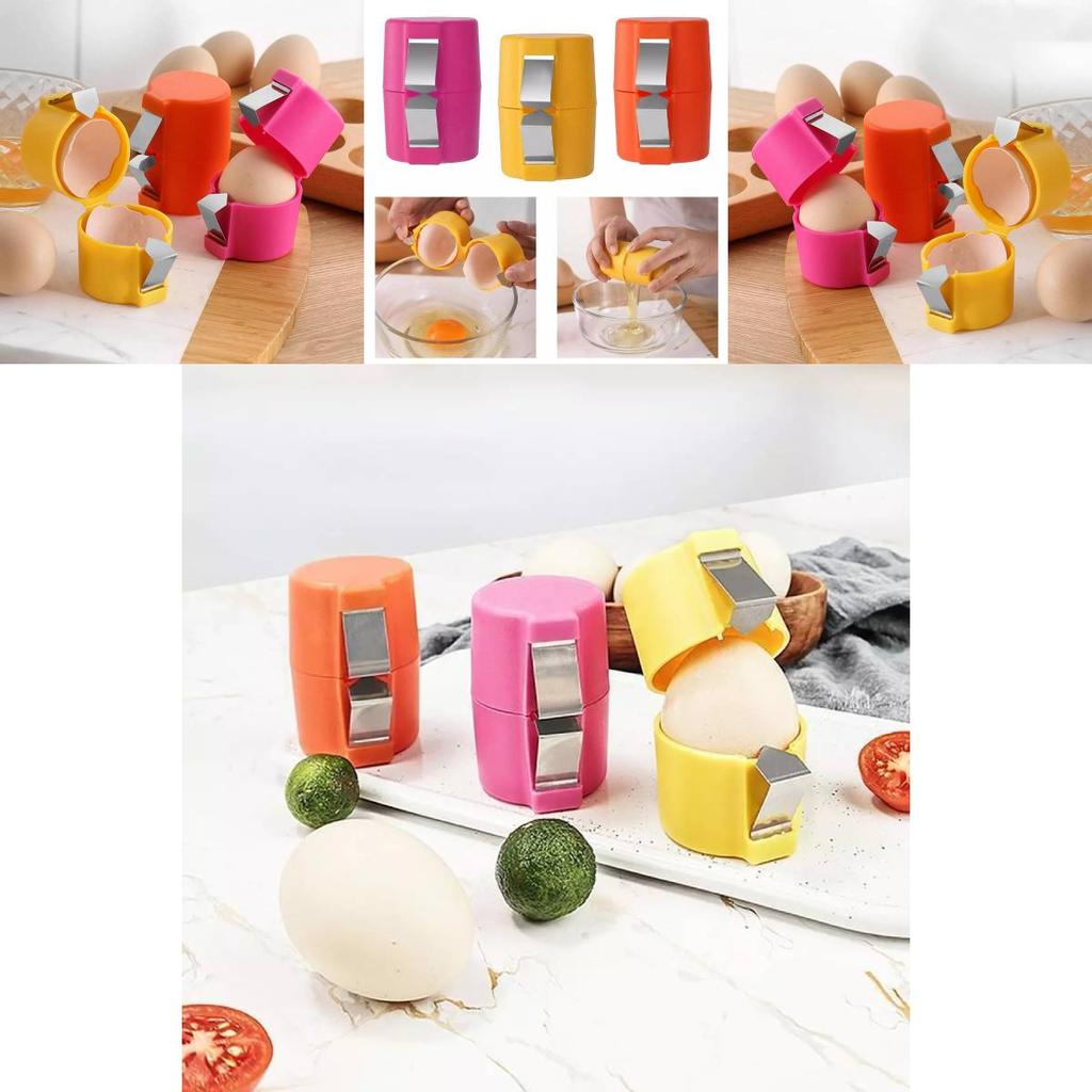 Eiertrenner, Eierknacker, Handöffner, Eieröffner, Küchenhelfer, Kochutensilien