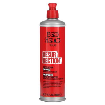 TIGI, Bed Head, Resurrection, Super Repair Shampoo, Weak and Brittle Hair, 13.53 Fl Oz (400 Ml)
