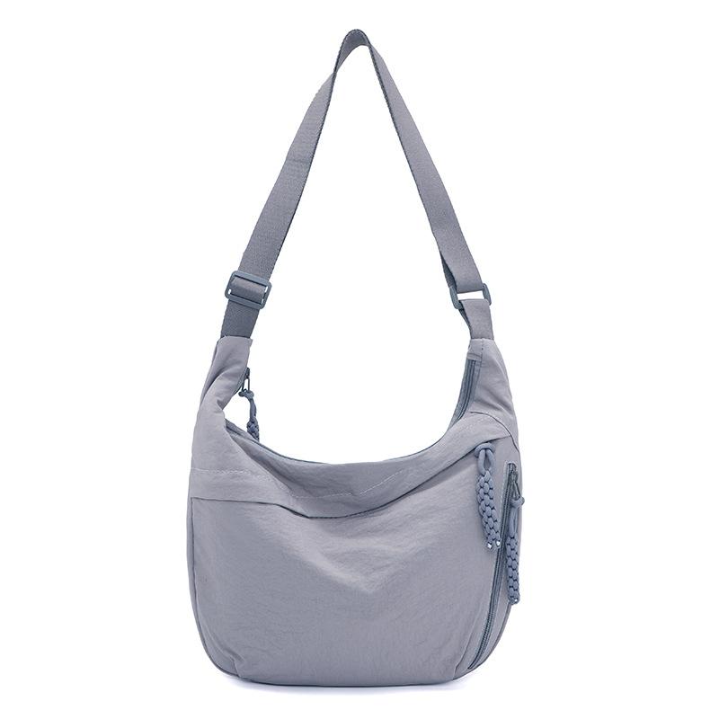 Simple Large Capacity Crossbody Bag, Lightweight All-Match Dumpling Shoulder Bag For Women Commute