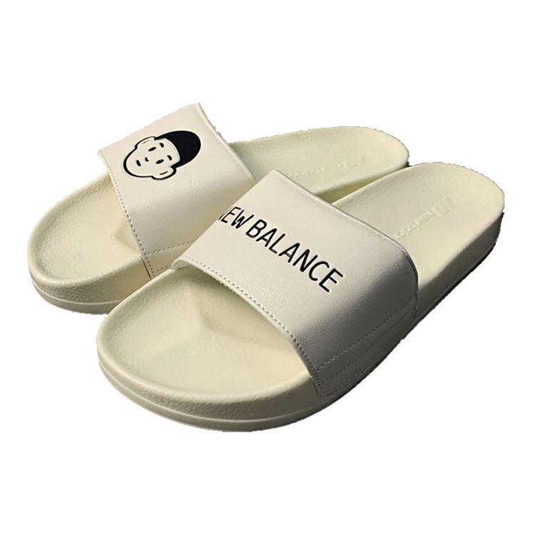 Noritake X New Balance Fashion Trend Quick-Dry Slide Sandals Unisex Footwear White NBRJ9S104I