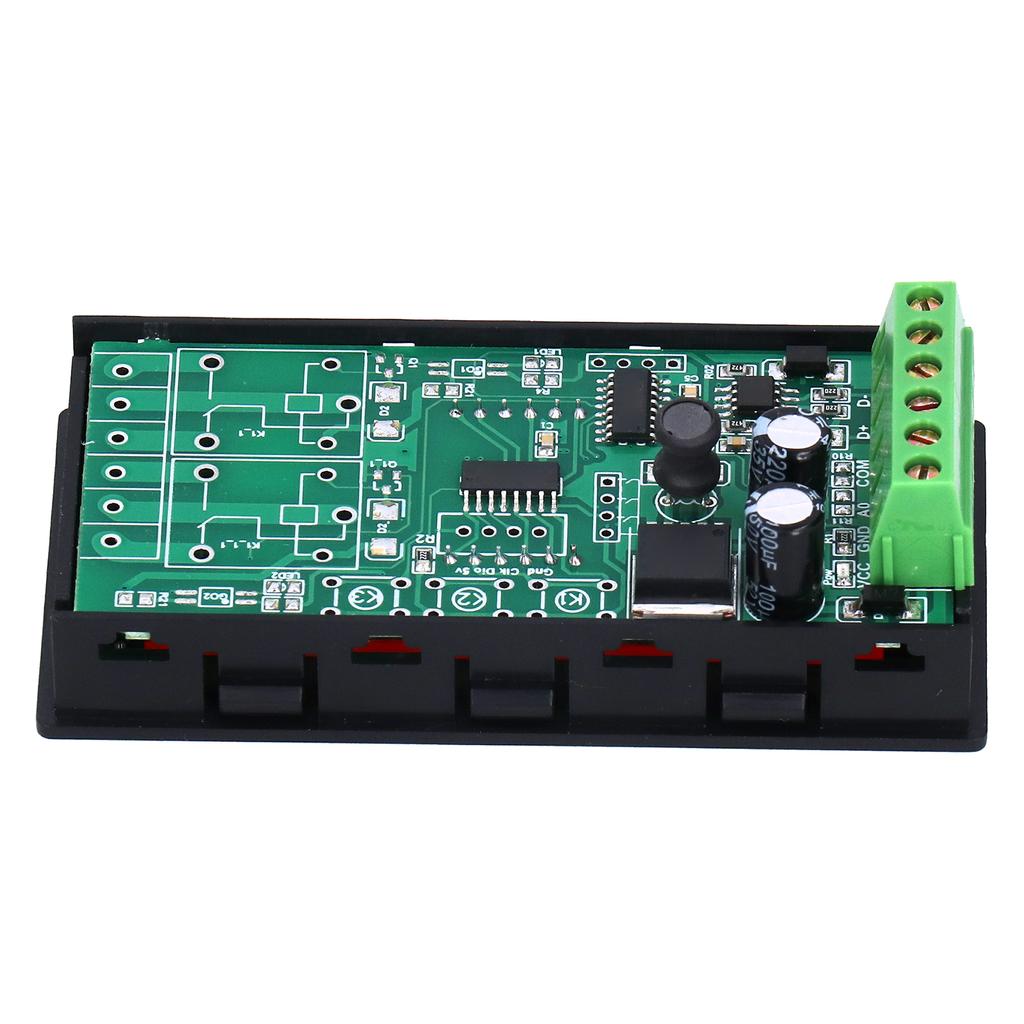 PLC Display LED Serial Port Meter Communication 4‑Digit DC5‑36V for MODBUS‑RTU RS485