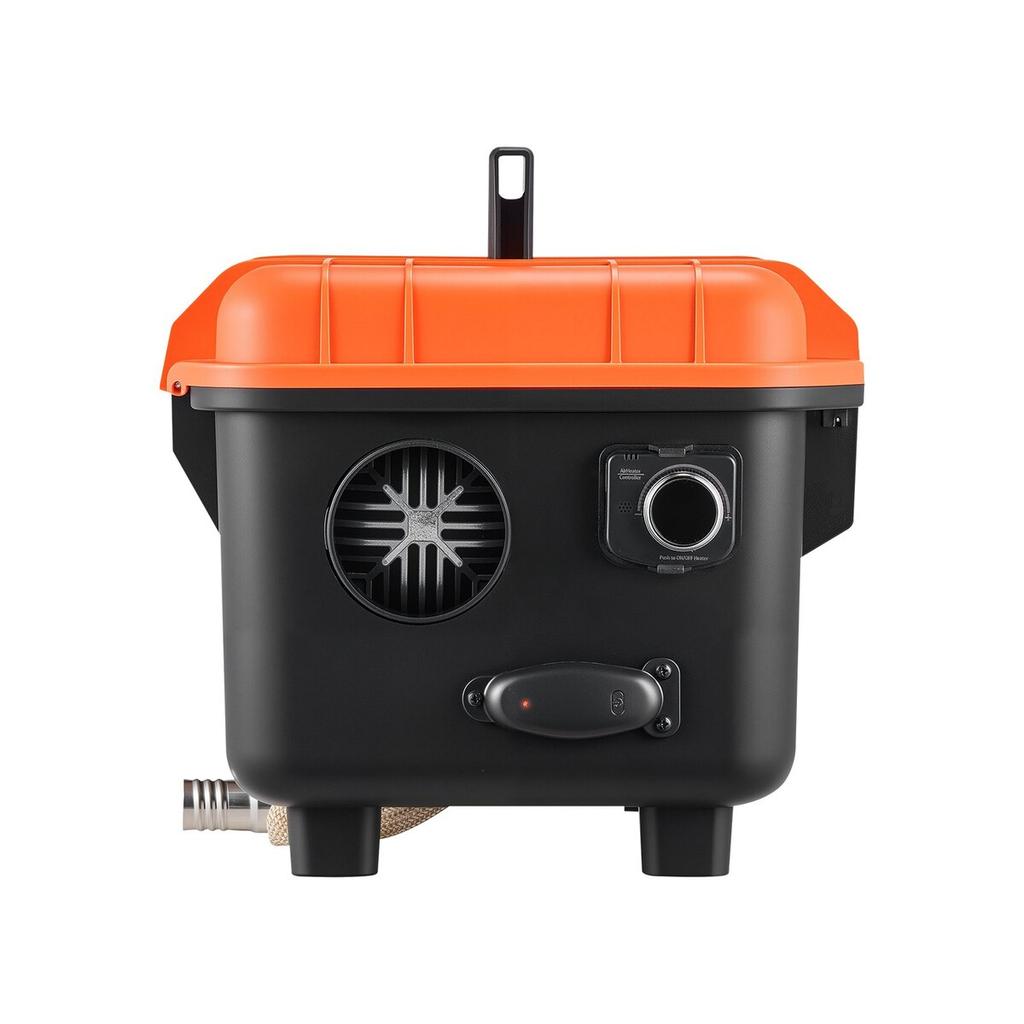 Diesel Heater, 8KW, DC 12V/24V, All in One Portable Diesel Air Heater with Remote Control and LCD Screen, Fast Heating Low Noise, 4 L Fuel Tank for