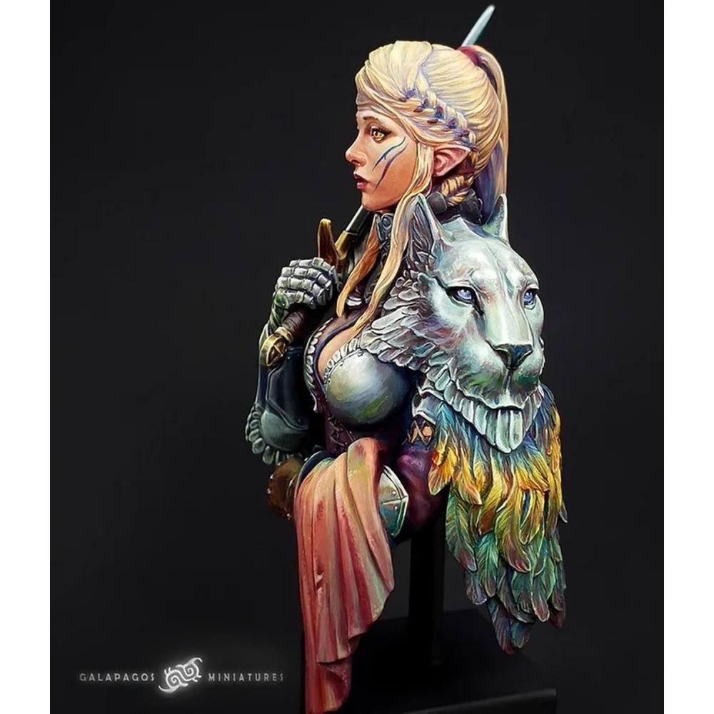 Galapagos Miniatures 110 Arai Cathedral Knight of Redemption Bust Resin Kit GP-B010