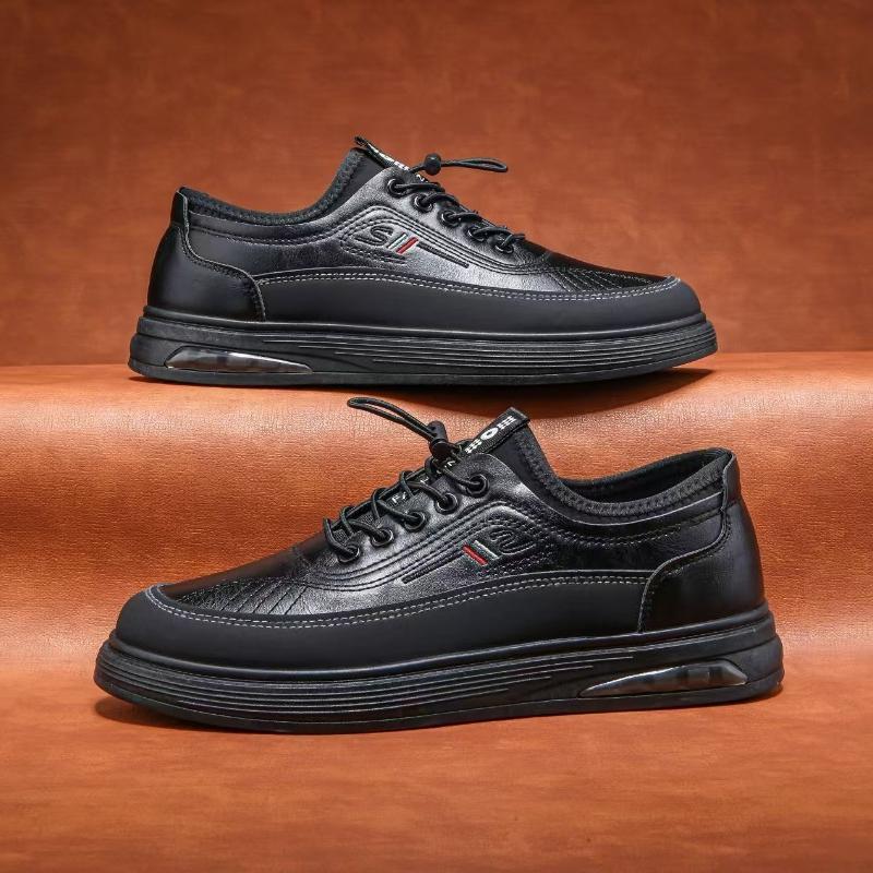 

Мода Модная универсальная мужская обувь мягкая подошва легкие кроссовки весна осень новые стили повседневная удобная мужская обувь 46 чёрный