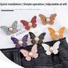 2PCS Butterfly Waist Buckle Pair of Buckles Removable Nail-free Seam-free Waist Button Jeans Waist Circumference Large Change Small Waist Artifact