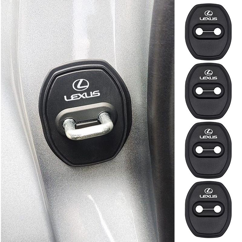 4ks silikonová ochranná krytka zámku dveří ochrana dveří vhodná pro Lexus ES300 RX300 GS300 IS250 IS200 IS300 NX RX LX