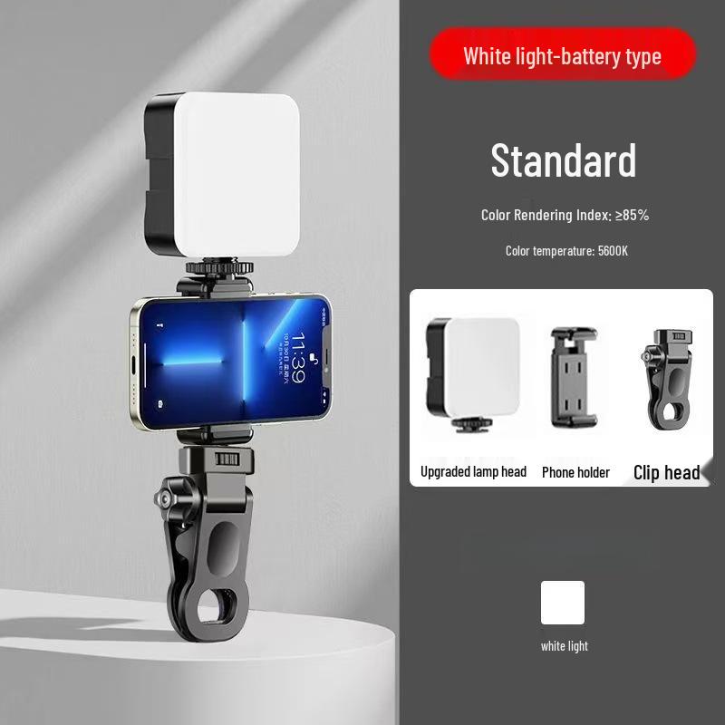Portable RGB LED Fill Light for Mobile Photography & Live Streaming