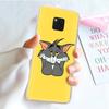 JT49 Tom and Jerry Transparent Case for Samsung A04 A14 A23 M33 M53 Realme 10 9 C35 C55 VIVO Y02 X80 Infinix Hot 30 Note 11 Tecno Spark 8P Pro