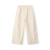Mengtejiao Girls' 2026 Loose Straight-Leg Casual Pants