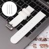 20mm Watch Band Silicone Pin Buckle Sports Tire Grain Watch Strap Accessory