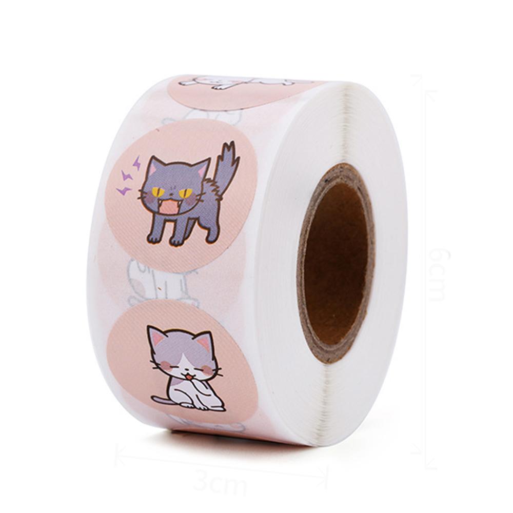100-500Pcs Top-Grade Love Top-Grade Cat Top-Grade Sticker High-Standard Aesthetic Superior-Grade Children'S High-Standard Reward First-Class