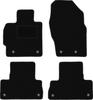 Czarne welurowe dywaniki podłogowe do: Mazda CX-7 SUV (2009-2012)