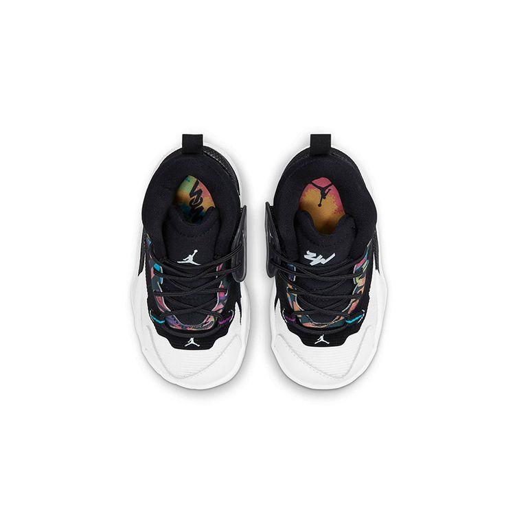 Air Jordan Zion 1 TD Noah Baby Sneakers Multi-Color Black Bright-Crimson DC2023-001