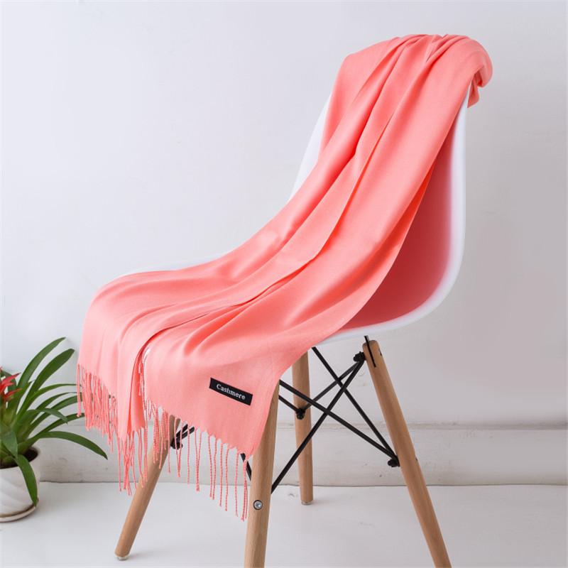 Summer Women Hijab Scarf Thin Shawls And Wraps Lady Solid Female Hijab Stoles Long Cashmere Pashmina Foulard Head Scarves