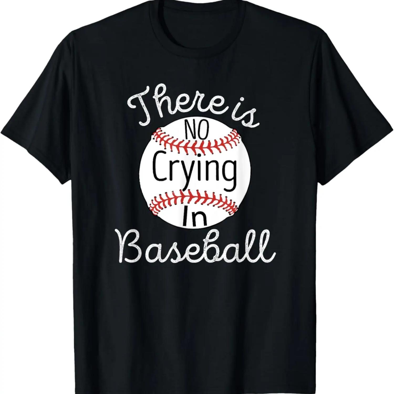 В бейсболе не плачут Футболка для Little League Tball S чёрный