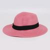 Hot-selling British Beach Hat Straw Hat Foldable Brim Top Hat Women's Vacation Sun Hat Breathable Sunscreen Hat