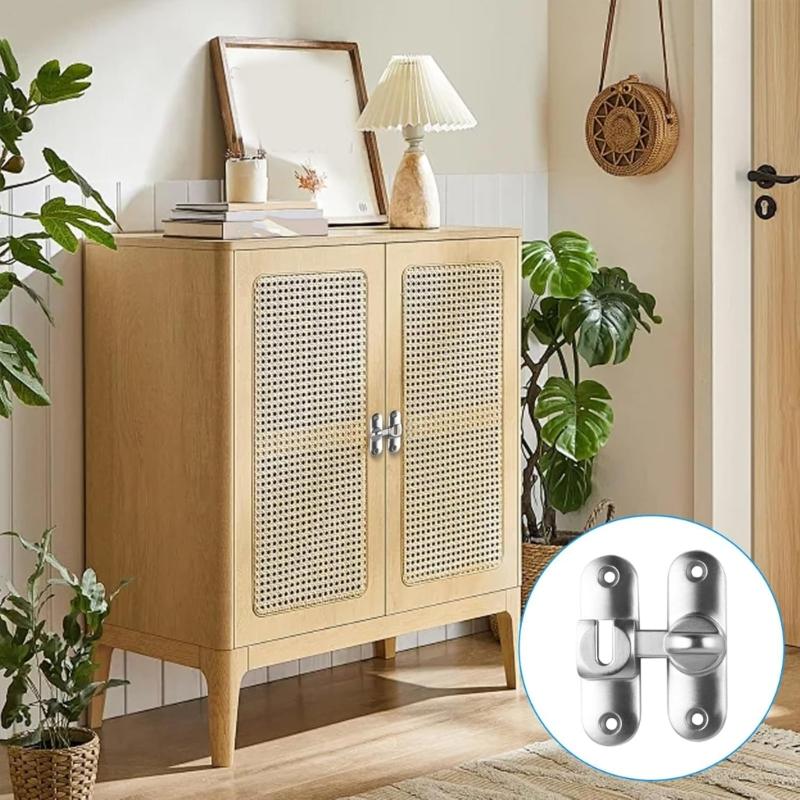 Zámky na posuvné dveře 90/180 stupňů Bez vrtání Bezpečnostní zámek posuvných dveří Flip zámek dveří ze zinkové slitiny Bezpečnostní kování Dlouhotrvající