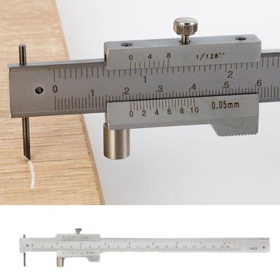 0-200mm Karbür İğne Kazıyıcı Paralel İşaretleme Ölçme Cetveli Ölçme Aleti ile İşaretleme Kumpası