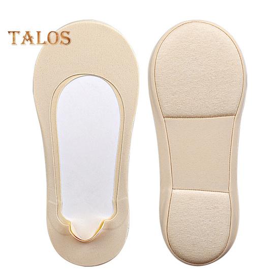 

1 пара женских носков-лодочек, невидимые, с глубоким вырезом, неглубокие, противоударные, с губкой, противоскользящие, высокая эластичность, мягкие дышащие, без запаха, однотонные, резаные носки бежевый