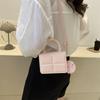 Fashionable Casual Commute Crossbody Bag Stylish Minimalist Handbag For Women In Black White Pink Yellow Purple