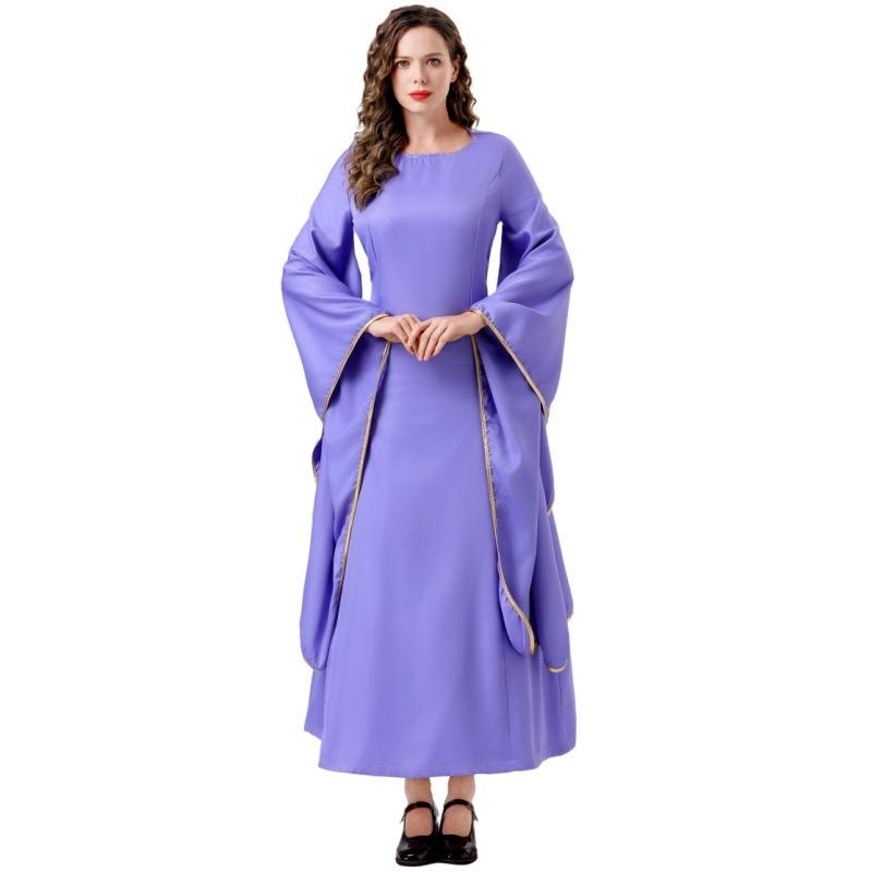 Grimm's Fairy Tale Vicious Queen Queen Cosplay Stage Costume Purple Dress Woman