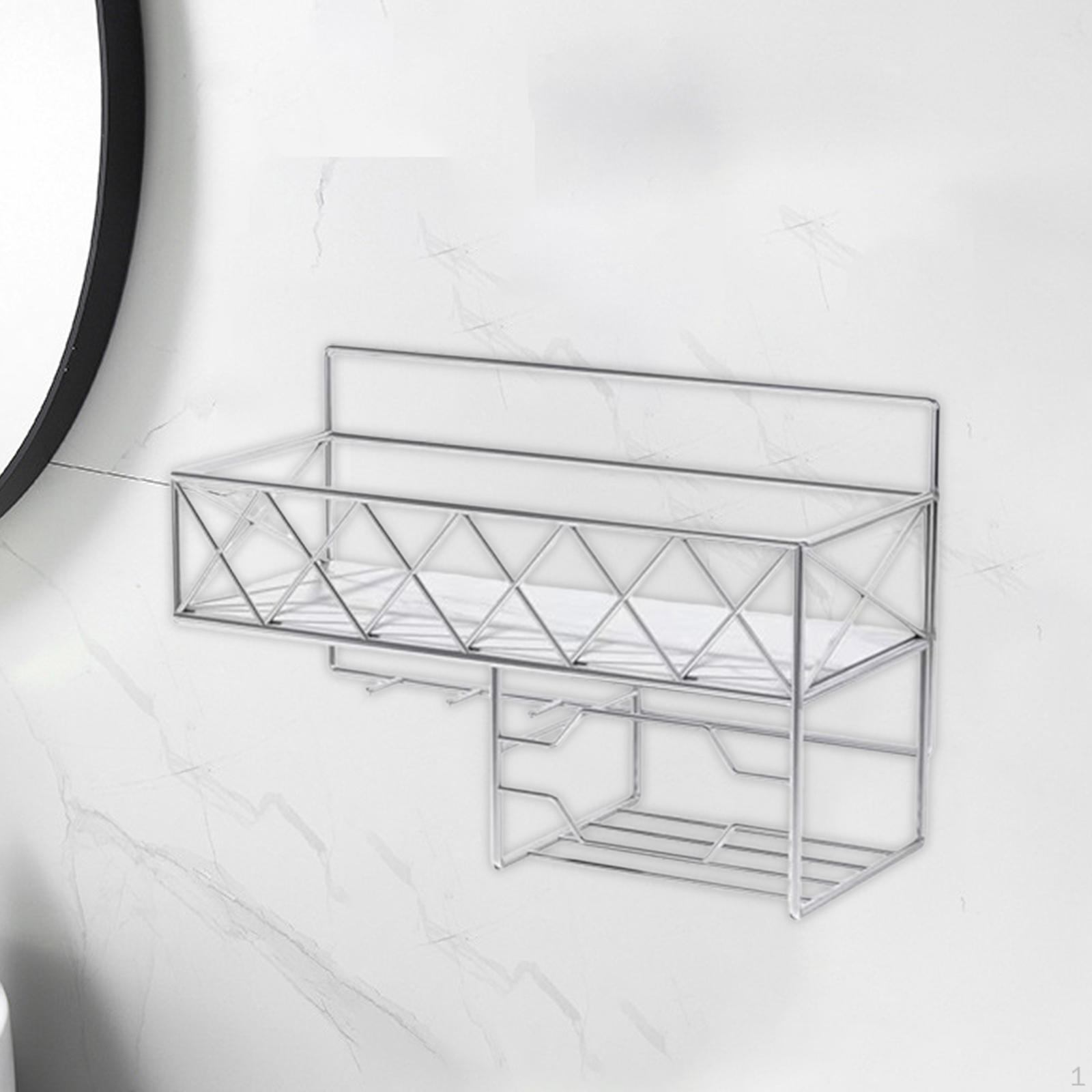 

Полка для специй настенная кухонная стойка для хранения, Душ для домашнего умывальника, туалета