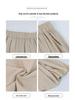Women's 2025 Drapey Ice Silk Yamamoto Summer Wide-Leg Pants - Lightweight, Casual, Loose Fit for Strolling.