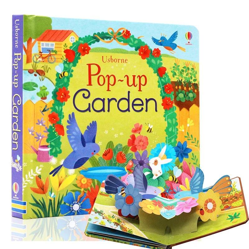 Kids Pop Up 3D Flap Picture English Books Fairy Tales Bedtime Reading Book Enlighten Learning Toy Children Gift Montessori