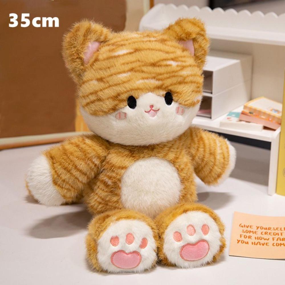 Raccoon Pattern Plush Toy Cute Stuffed Animals Plush New Design Stuffed Toys 35cm Cat