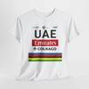 Tým UAE Emirates Fanouškovské Unisex Bavlněné Tričko Cyklistické Tričko Unisex Tričko