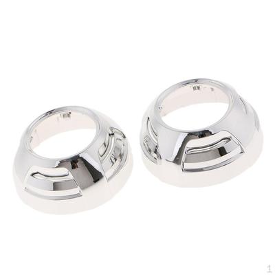Paire de masques de lentilles de projecteur au xénon de 3.0 pouces pour