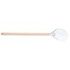 Pizza Shovel with 60cm Removable Wood Handle NonSlip Round Pizza Spatula Kitchen Utensils(7in )
