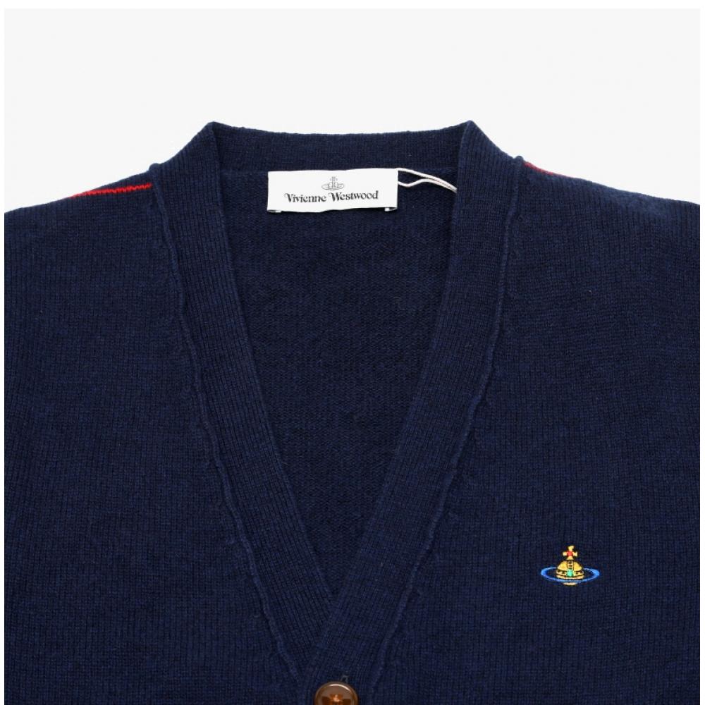 Vivienne WeStwood Alex Orb Logo CaShmere Men S Cardigan 27010014 Y0018 K410