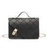 Trend fashion diamond chain lock small square bag new casual shoulder messenger women's bag